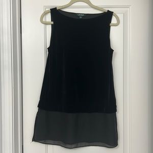 Ralph Lauren velvet top